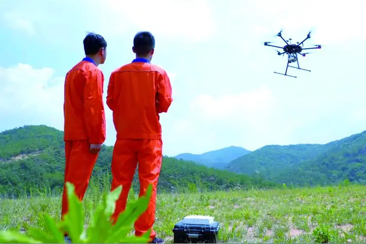 万荣无人机倾斜摄影巡检拍摄